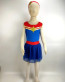 Captain Marvel Costume - Girls Red Blue Tutu Dress Captain Marvel Cosplay