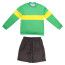 Undertale Chara Costume - Green Shirt Shorts Chara Cosplay