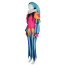 Helluva Boss Fizzarolli Costume - Clown Hat Suit Set Fizzarolli Cosplay