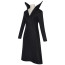 Wednesday Season 2 Grandmama Hester Frump Costume - Black Dress Grandma Hester Frump Cosplay