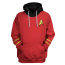 Star Trek Scott Red Uniform Costume - Hoodie Sweatpants Scott Red Uniform Cosplay