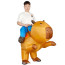 Riding Capybara Inflatable Costume - Riding Capybara Cosplay
