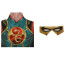 Marvel Rivals Iron Fist Costume - Default Bodysuit Mask Set Iron Fist Cosplay