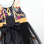Girls K-Pop Demon Hunters Zoey Costume - Black Gold Tutu Dress Stage Outfit Zoey Cosplay