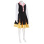 Bungo Stray Dogs Lucy Maud Montgomery Costume - Black Yellow Dress Lucy Maud Montgomery Cosplay