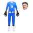 Boys The Fantastic Four: First Steps Mr Fantastic Costume - Bodysuit Mask Reed Richards Cosplay