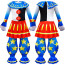 Five Nights At Freddy's Daycare Attendant Moon Kids Lycra Cosplay Costume