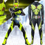 Kamen Rider Zero-One Costume - Neon Green Black Bodysuit Kamen Rider Zero-One Cosplay
