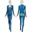 Aquaman and the Lost Kingdom Mera Costume - Blue Fish Scale Pattern Bodysuit Mera Cosplay