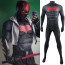 Batman Under the Red Hood Costume - Black Red Bodysuit Red Hood Cosplay
