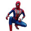 Spider-Man 2 Advanced Default Suit Costume - Red Blue Bodysuit Mask Spider Man Cosplay