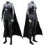 Zack Snyder's Justice League Superman Costume - Female Black Bodysuit With Cape Superman Cosplay