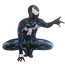 Venom Blue Symbiote Suit Costume - Bodysuit Mask Set Blue Symbiote Suit Cosplay
