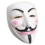 V For Vendetta Mask - V For Vendetta Cosplay Costume Mask Prop