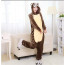 Kids Dark Brown Monkey Costume - Onesie Jumpsuit Dark Brown Monkey Cosplay