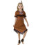 Native American Costume - Brown Dress Native American Cosplay