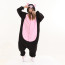 Kids Pink Black Pig Costume - Onesie Jumpsuit Pink Black Pig Cosplay