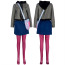 Scott Pilgrim Takes Off Ramona Flowers Costume - Jacket Skirt Ramona Flowers Cosplay