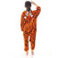 Kids Dark Orange Tiger Costume - Onesie Jumpsuit Dark Orange Tiger Cosplay