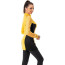Star Trek: Strange New Worlds Una Chin Riley Costume - Yellow Starfleet Uniform Jacket Una Chin Rileyt Cosplay
