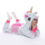 Kids Mermaid Unicorn Costume - Onesie Jumpsuit Mermaid Unicorn Cosplay