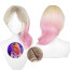 Spider Man Across The Spider Verse Spider Gwen Stacy Wig  - Spider Gwen Stacy Cosplay Costume Wig