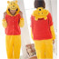 Kids Winnie the Pooh Costume - Onesie Jumpsuit Winnie the Pooh Cosplay