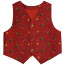 Kids Christmas Costume - Red Vest Hat Set Christmas Cosplay