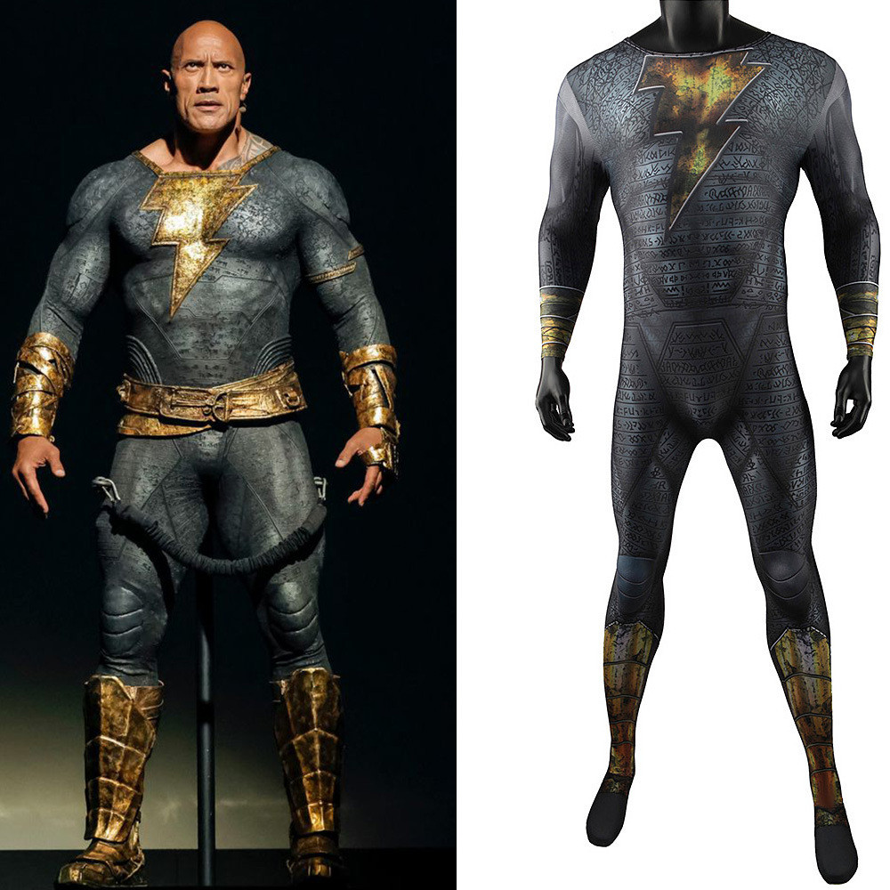 Black Adam Costume - Bodysuit Black Adam Cosplay