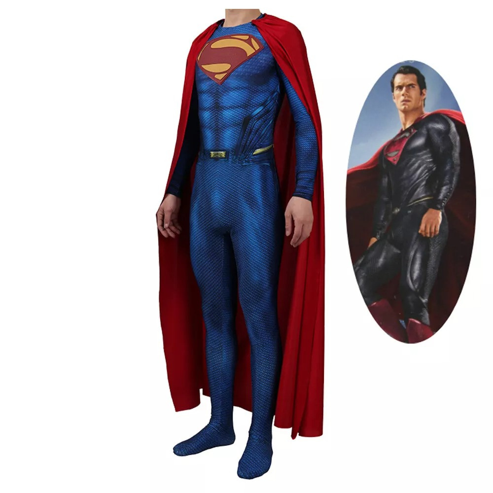 Man of Steel Superman Costume - Muscle Bodysuit Type3 Superman Cosplay