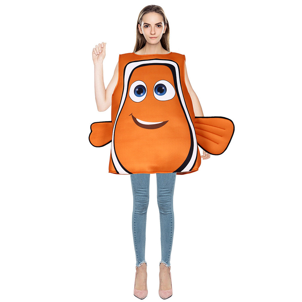 Finding Nemo Clownfish Costume - Bodysuit Nemo Cosplay