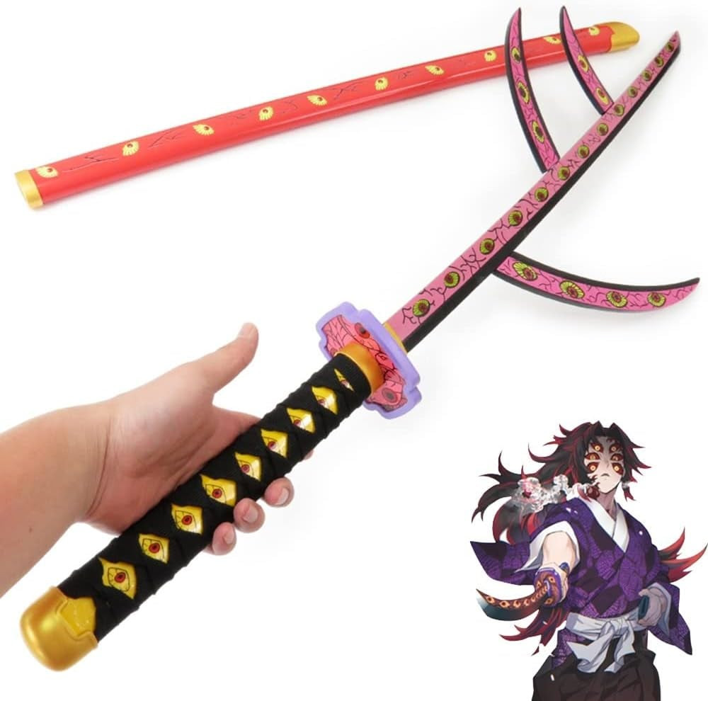 Demon Slayer Kokushibo Sword Prop - Kyokokukamusari Kokushibo Cosplay Costume Prop