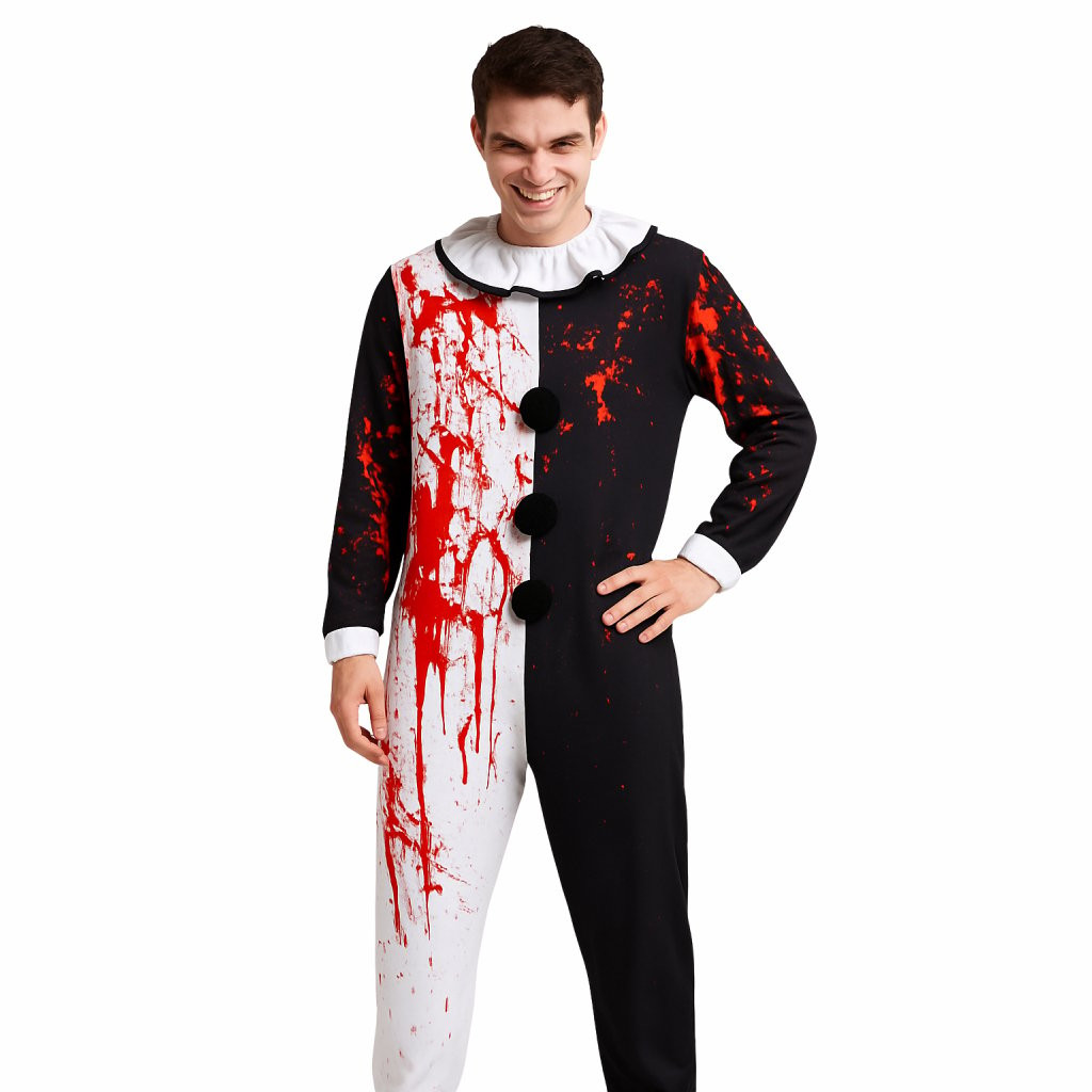 Terrifier Costume - Blood Stained Bodysuit Terrifier Cosplay