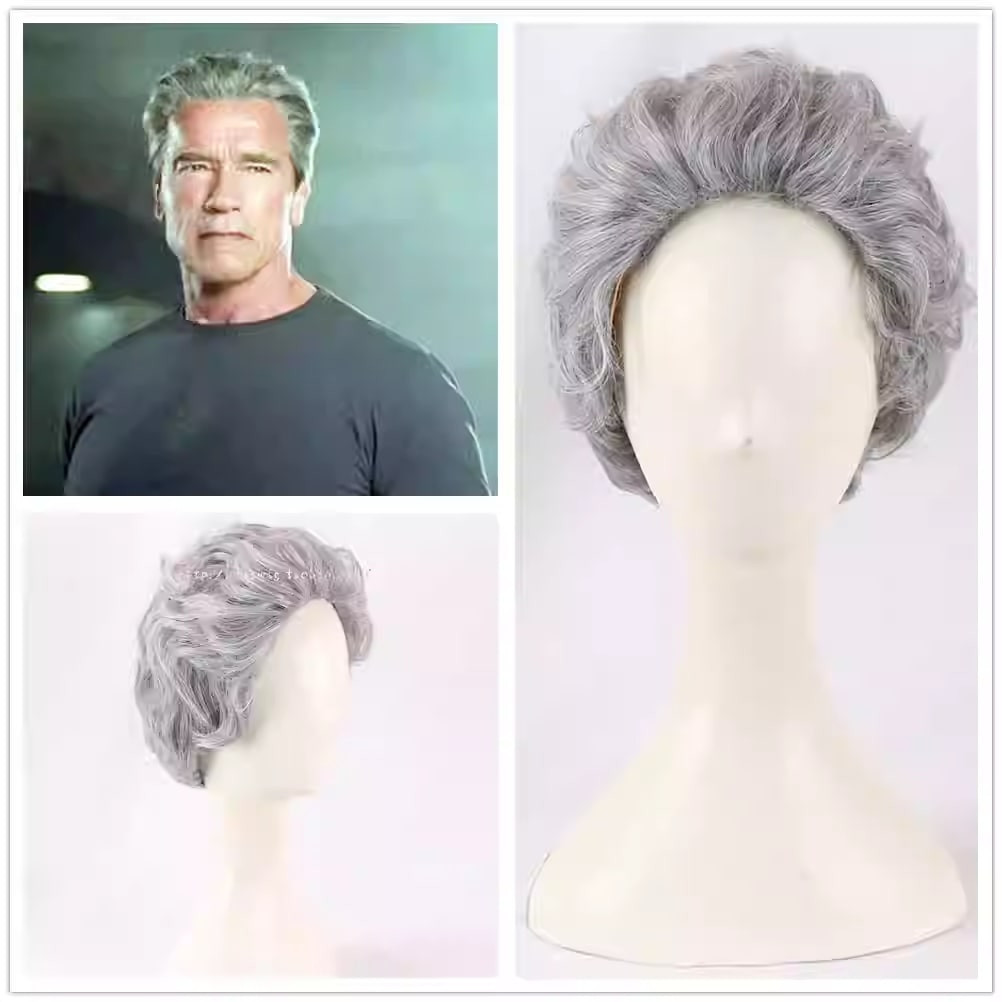 Terminator Carl T-800 Wig - Terminator Carl Costume Wig Prop