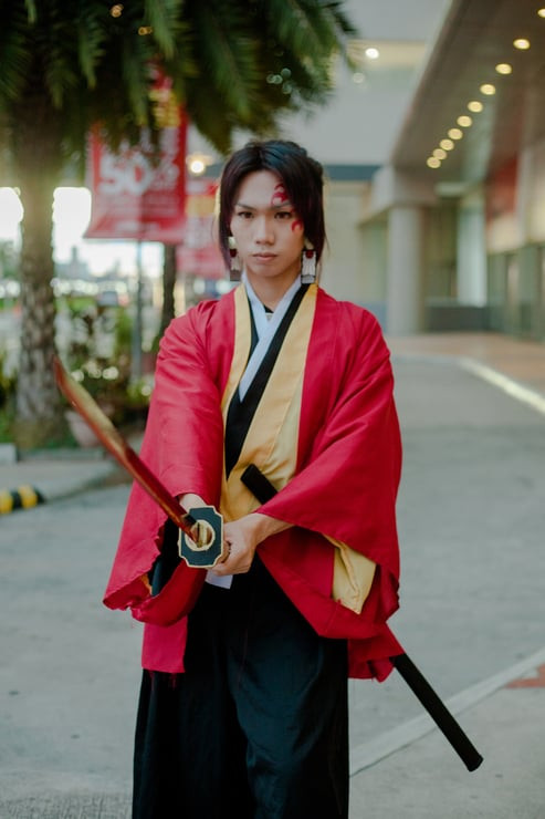 Demon Slayer Yoriichi Tsugikuni Costume - Yoriichi Tsugikuni Cosplay