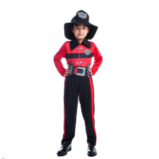 Boys Fireman Firefighter Costume