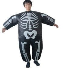 Giant Inflatable Skeleton Costume