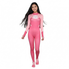 Invincibles Atom Eve Costume - Pink Bodysuit Atom Eve Cosplay