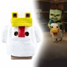 Minecraft Chicken Jockey Mask Prop - Chicken Jockey Costume Cosplay Mask