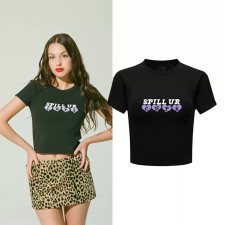 Olivia Rodrigo Costume - Spill Ur Guts Crop Top Olivia Rodrigo Cosplay