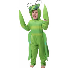 Kids Praying Mantis Costume - Onesie Jumpsuit Praying Mantis Cosplay
