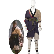 Black Myth: Wukong Costume - Hanfu Shirt Pants Set Wukong Cosplay