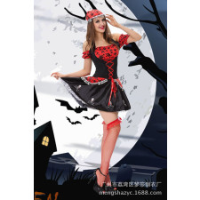 Halloween Masquerade Ball Sexy Women Pirate Dress Costume