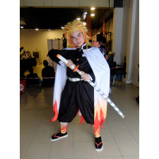 Demon Slayer Kyojuro Rengoku Costume - Kyojuro Rengoku Cosplay