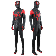 Spider-Man Across the Spider-Verse: Miles Morales Costume - Type 2 Bodysuit Miles Morales Cosplay