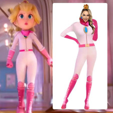 Mario Kart Princess Peach Costume Suit - Princess Peach Cosplay