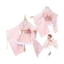 My Hero Academia Ochaco Uraraka Costume - Pink Kimono Ochaco Uraraka Cosplay