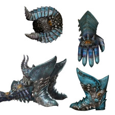 Dante Devil Balrog Form Devil May Cry 5 Cosplay Props Set Of 4