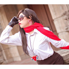 JoJo's Bizarre Adventure The Red Stone Of Aja Costume Prop - Necklace Super Aja Cosplay Prop