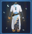 Genshin Impact Chongyun Cosplay Costume